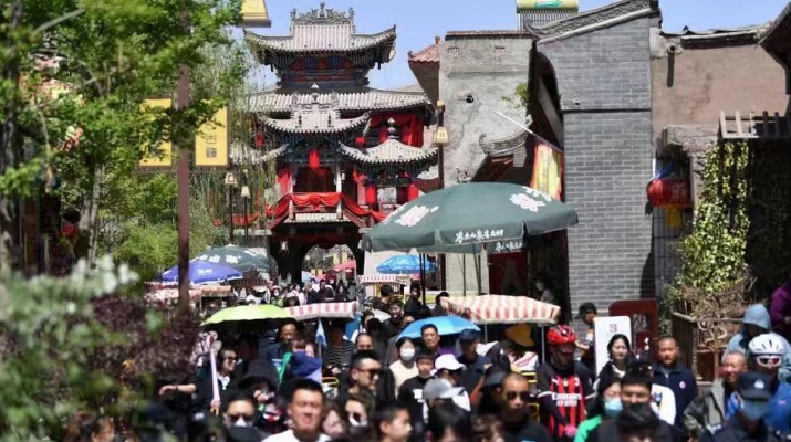 集團要聞丨甘肅文旅集團各景區(qū)“五一”假期人氣爆棚，累計接待游客50余萬人次